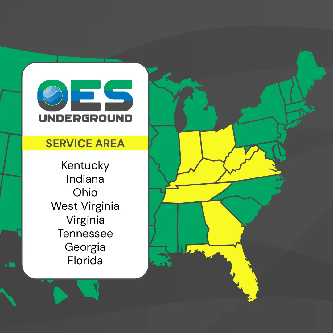 Areas in the US served by OES Underground