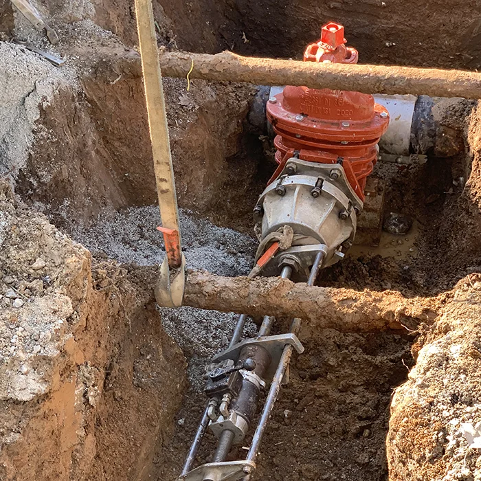 Expert hot tapping services from OES Underground