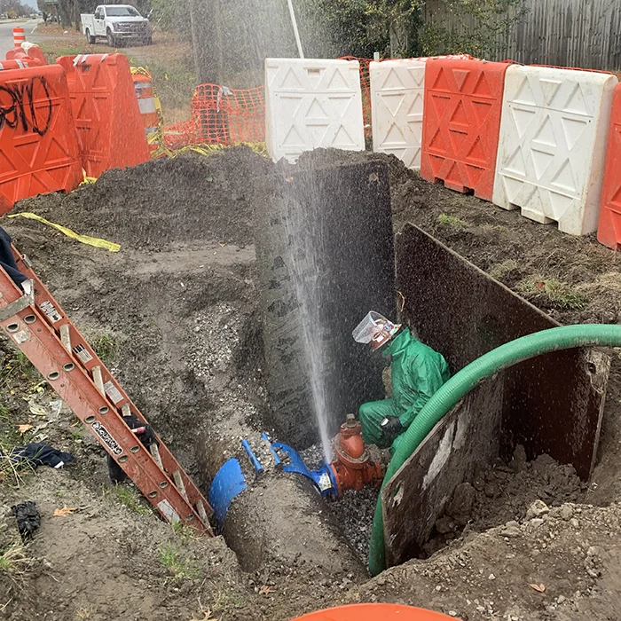 Leak detection services by OES Underground