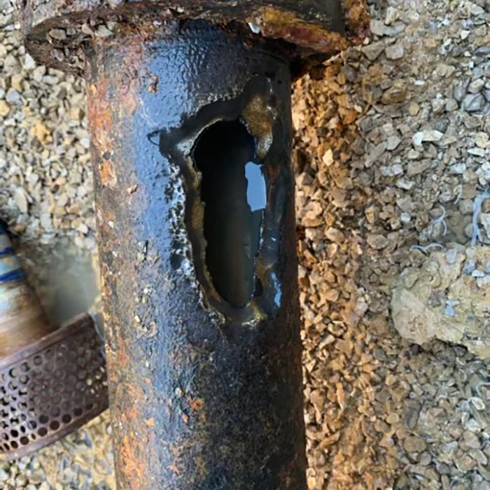 Acoustical leak detection services by OES Underground