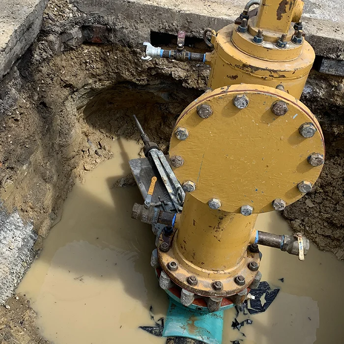 OES Underground provides expert line stops for municipal and commercial clients